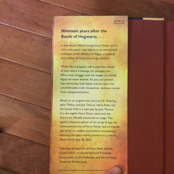Harry Potter and the cursed child by J. K. Rowling and others - Picture 2 of 4